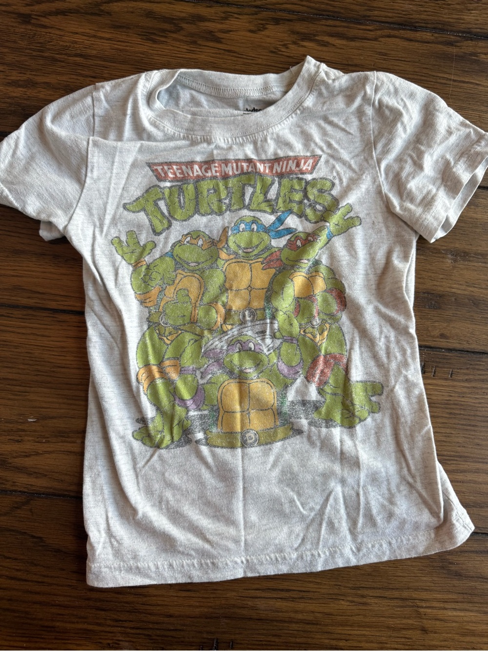 Nickelodeon White Teenage Mutant Ninja Turtles Graphic Tee